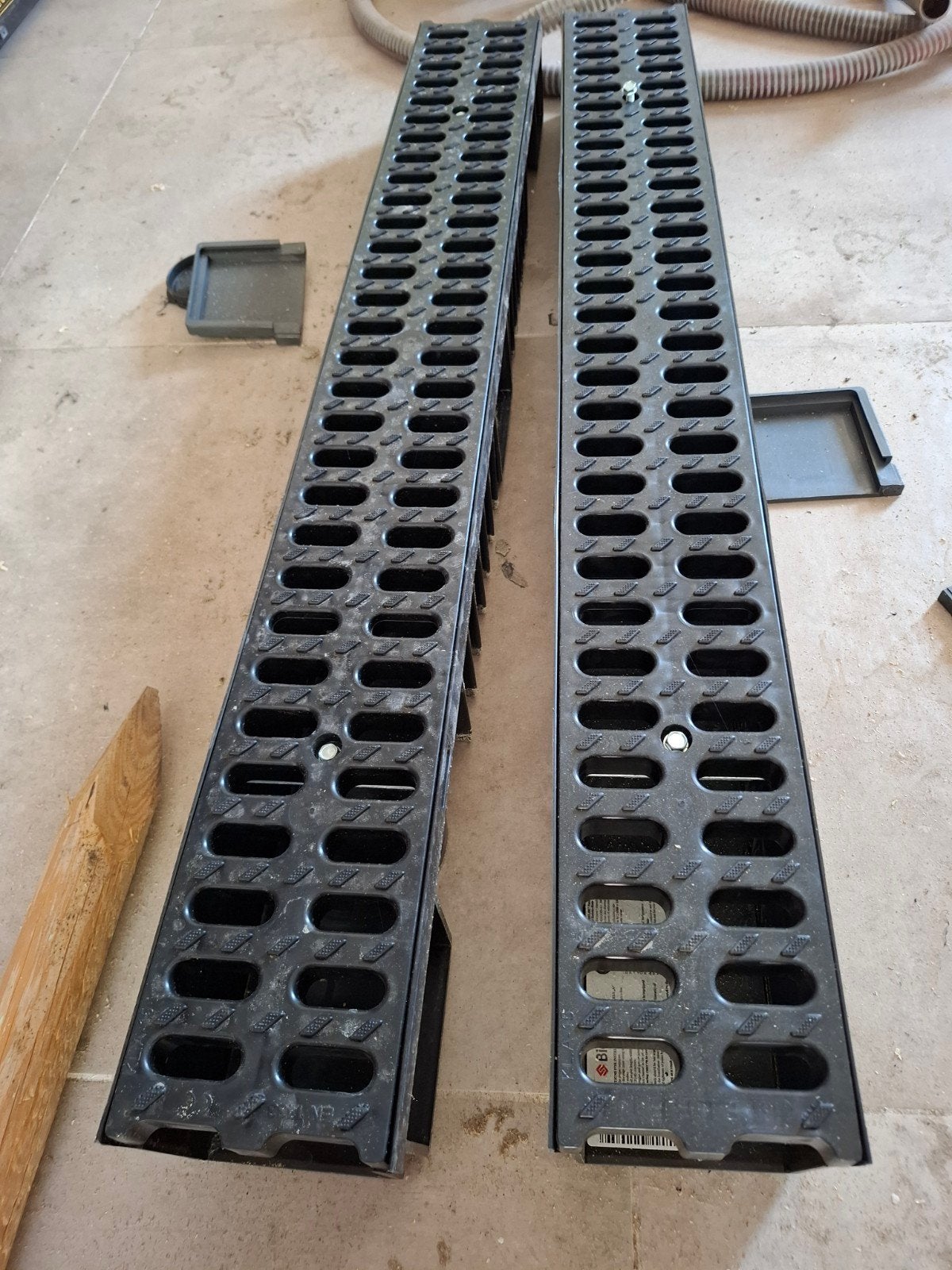 lijngoot nieuw 2 stuks, Ophalen, Pvc, 6 meter of meer, Overige typen