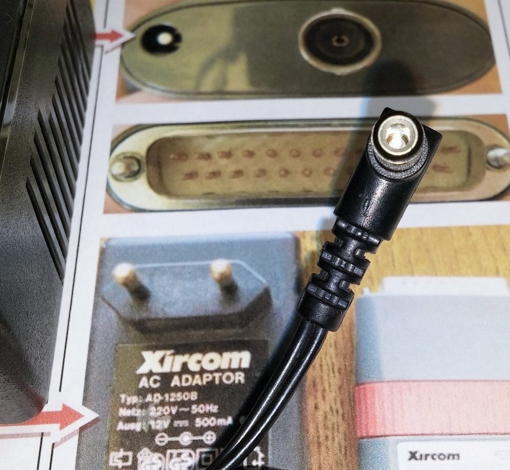 Xircom AD-1250B 12V 0.5A 6W Lineaire Adapter Netzteil Lader, Ophalen of Verzenden, Zo goed als nieuw