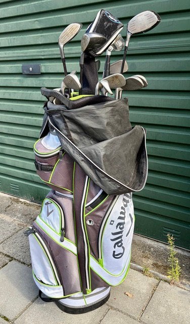 Calloway golftas met draagriem en regenkap, Ophalen, Gebruikt, Set, Callaway