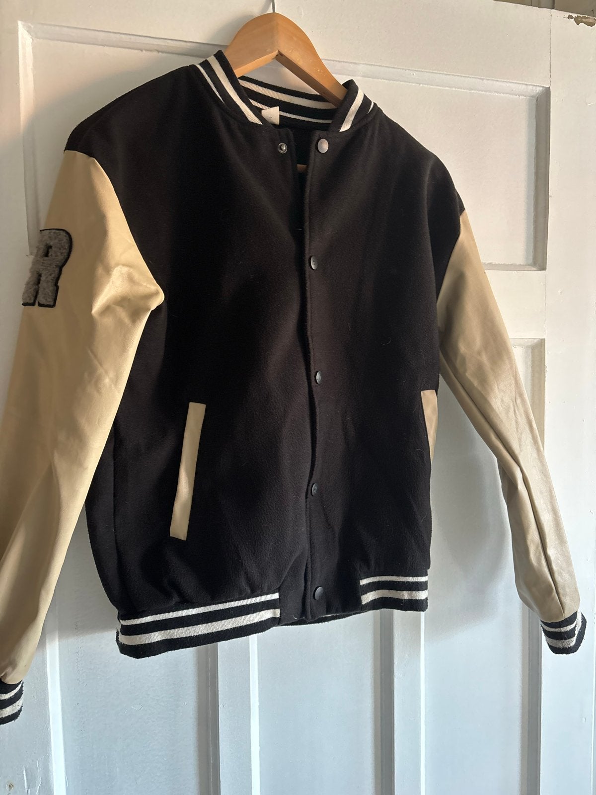 Stoere jongens jas - Varsity jacket (13-14 jaar), Ophalen of Verzenden, Zo goed als nieuw, Jongen