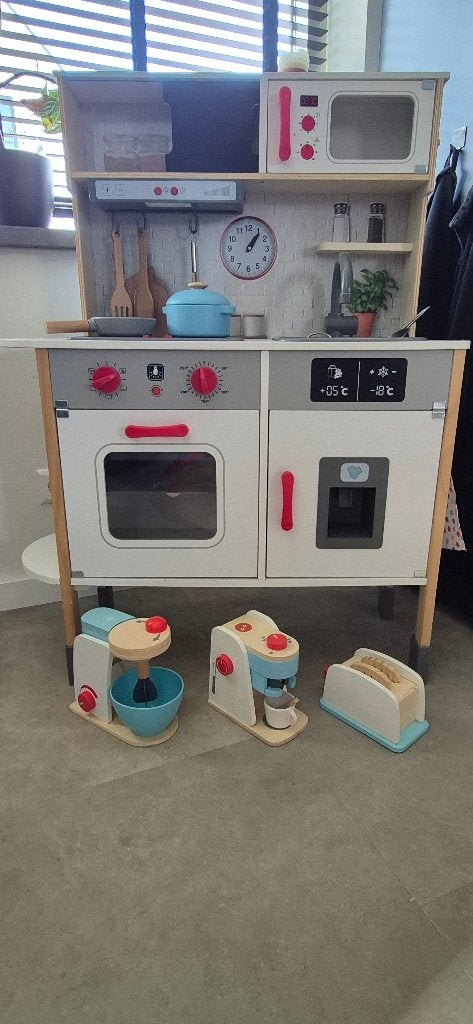 Speelkeuken Lidl met accessoires, Ophalen, Gebruikt, Hout, Speelkeuken