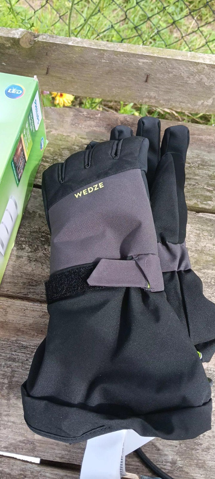 Wedze ski handschoenen - Zwart/Grijs, Overige typen, Maat 42/44 (L), Nieuw, Ophalen of Verzenden