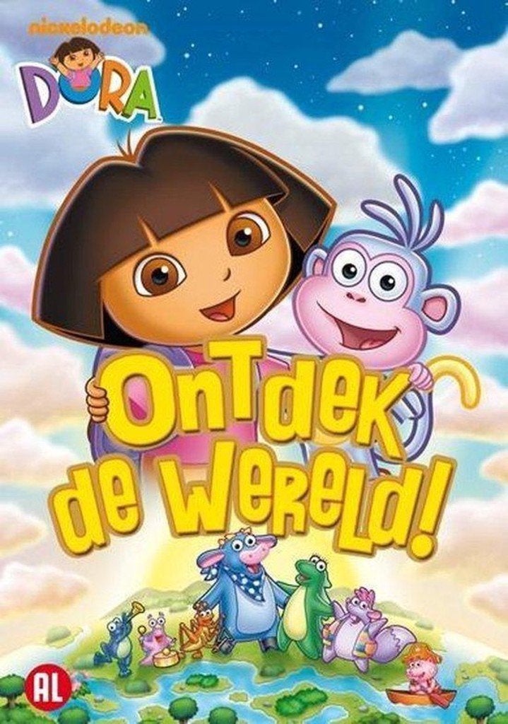 DVD Dora The Explorer - Ontdek De Wereld!, Engels, Avontuur, Alle leeftijden, Tv-serie