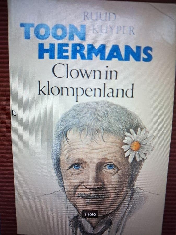 toon hermans clown in klompenland; ruud kuyper nieuw, Boeken, Biografieën, Ophalen of Verzenden, Nieuw