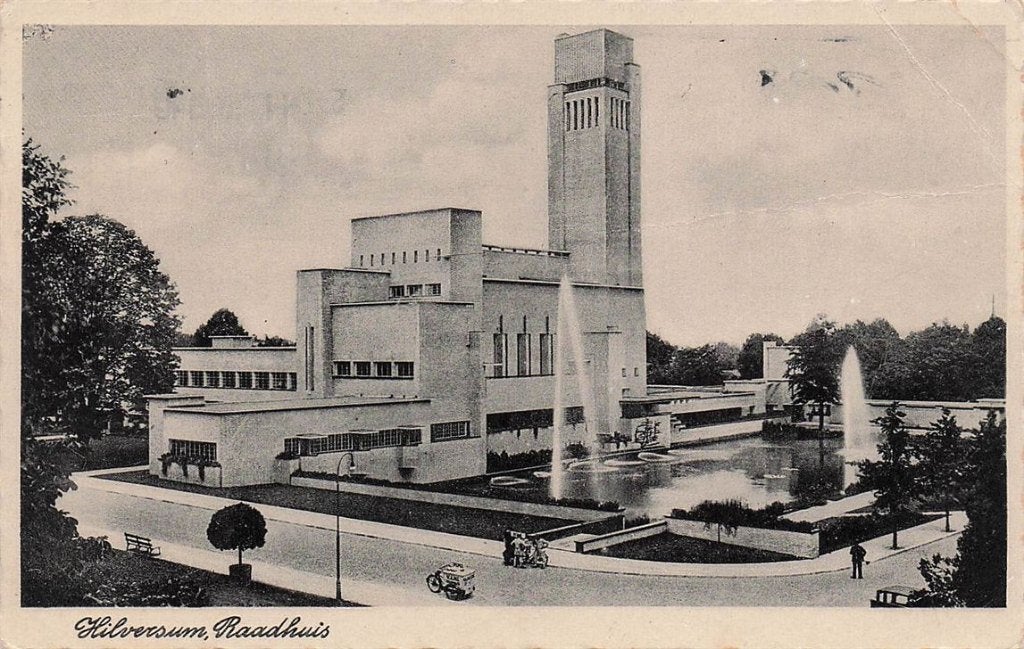 703-378-011 Hilversum Raadhuis, Verzenden, Voor 1920, Noord-Holland