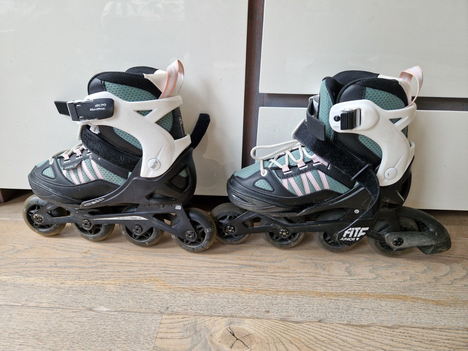Oxelo Fit 3 Junior inline skates - Maat 35-38, Ophalen, Verstelbaar, Gebruikt, Kinderen