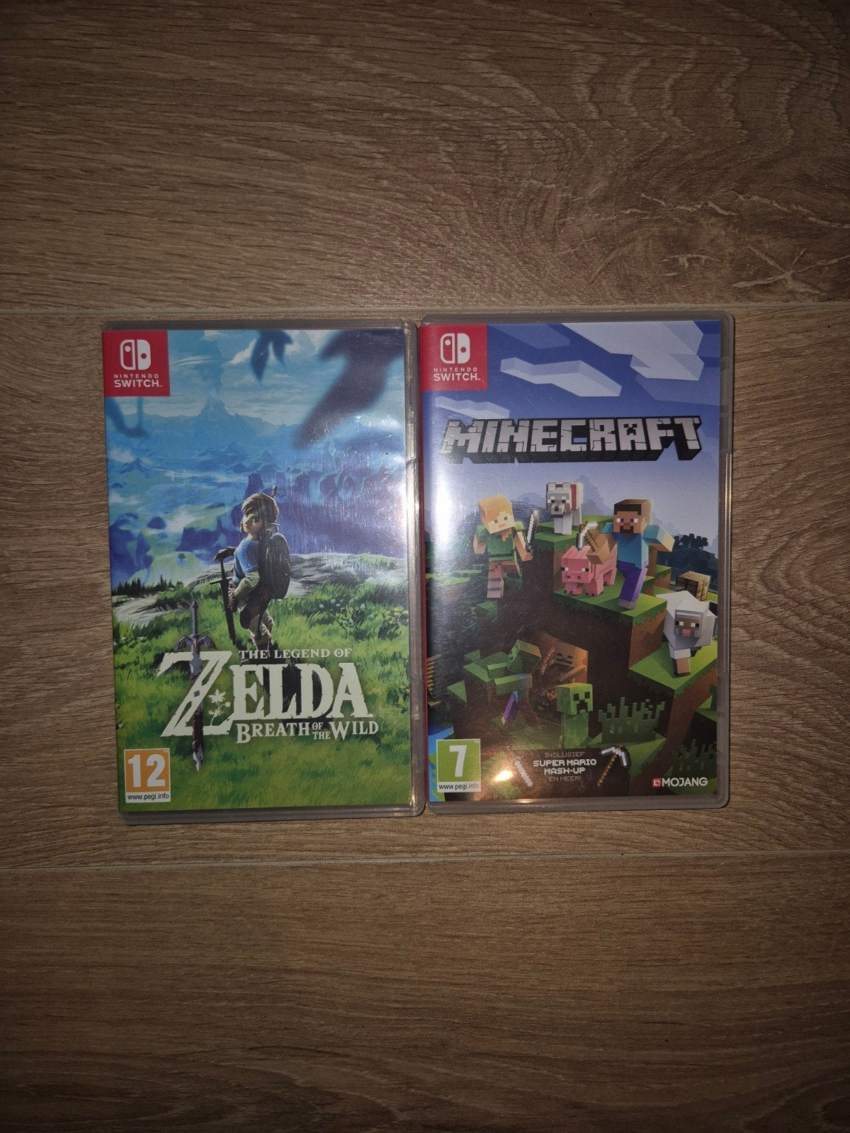 Breath of the Wild / Minecraft voor Nintendo switch, Spelcomputers en Games, Avontuur en Actie, 1 speler, Ophalen of Verzenden