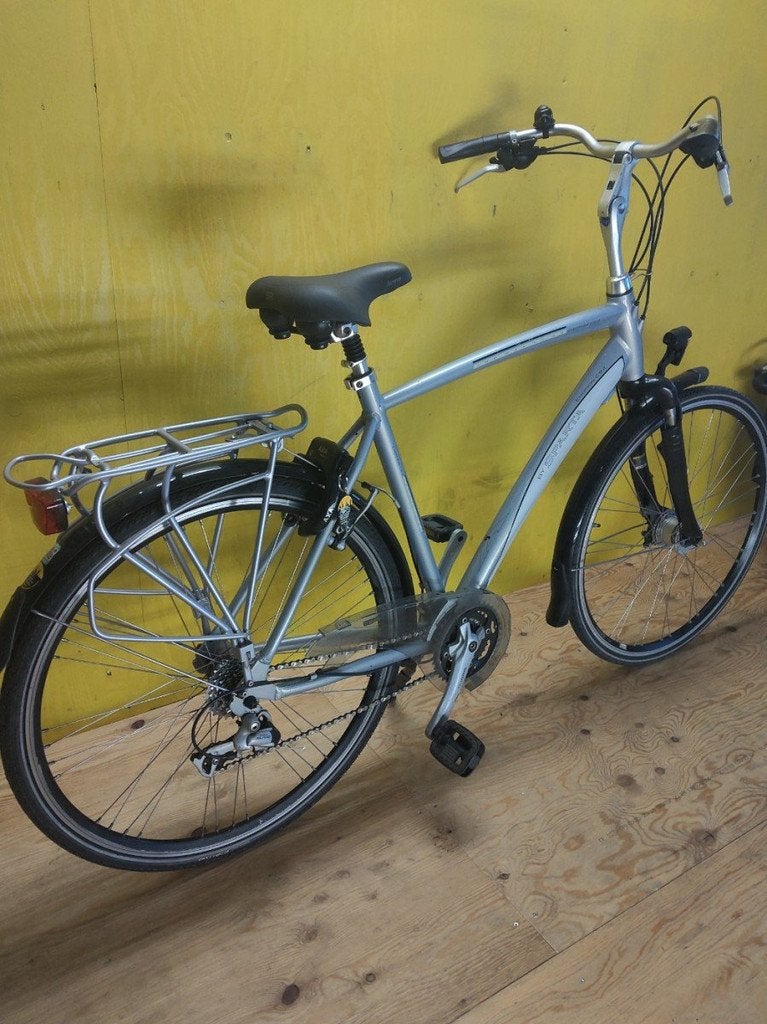 Sparta Emotion C2 Heren Zilver 57cm, Fietsen en Brommers, Fietsen | Heren | Herenfietsen, Gebruikt, Sparta, 57 tot 61 cm