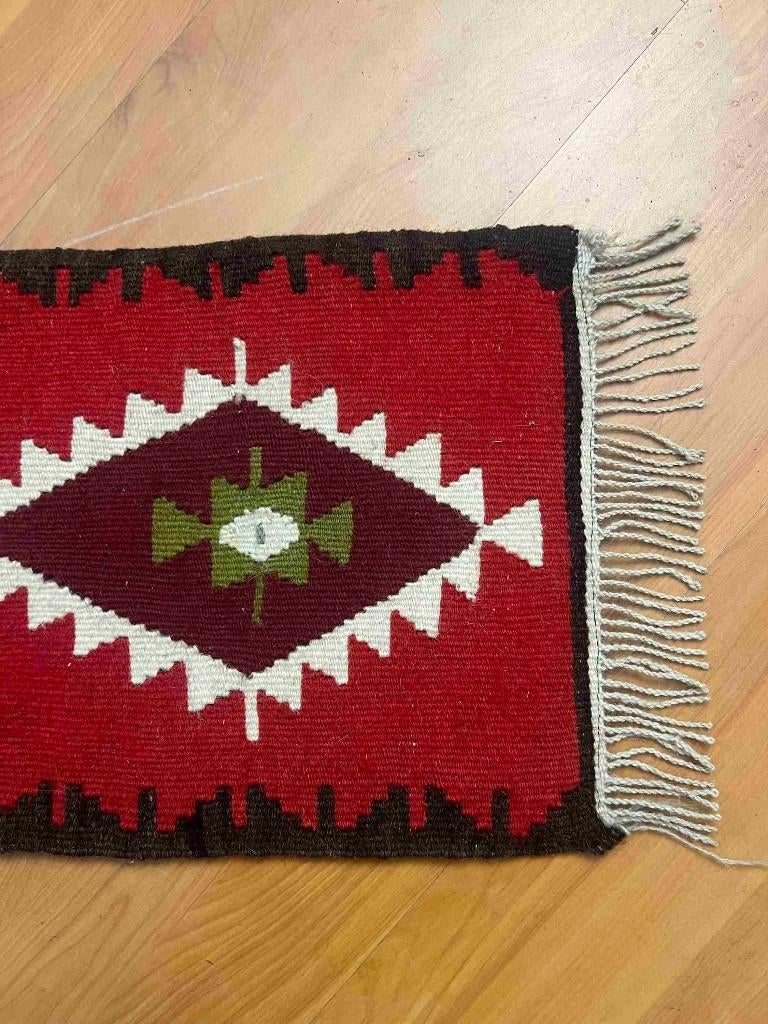 Vintage kelim kleed met foam mat 100/30 cm, Minder dan 50 cm, Gebruikt, 100 tot 150 cm, Etten-Leur