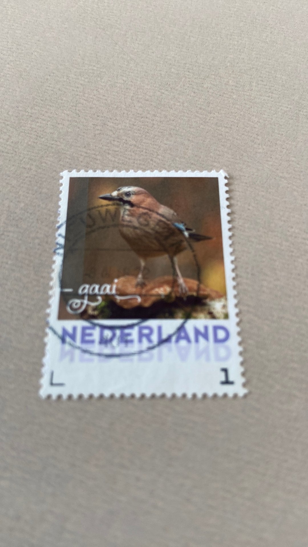 Nederland, Verzenden, Gestempeld