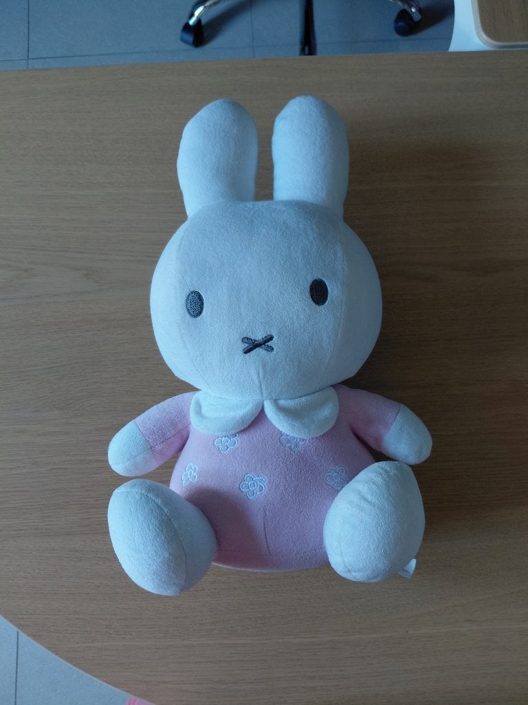 tiamo nijntje knuffel 40 cm hoog met geluidje, Met label, Konijn, Nijntje, Ophalen of Verzenden
