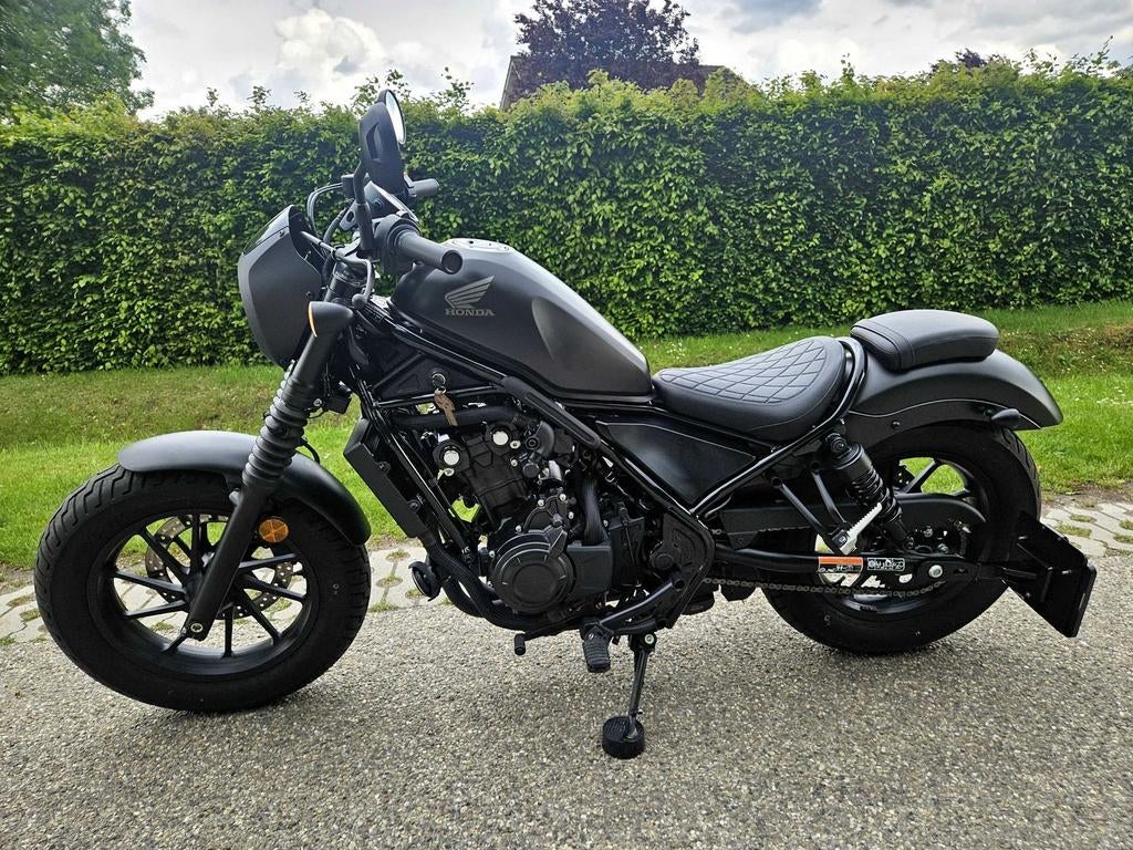 HONDA CMX500 REBEL S 2022 MILLER DEMPER 2147 KM LED TOPSTAAT, Motoren, 2 cilinders, HONDA, Motorrijbewijs A, Bedrijf