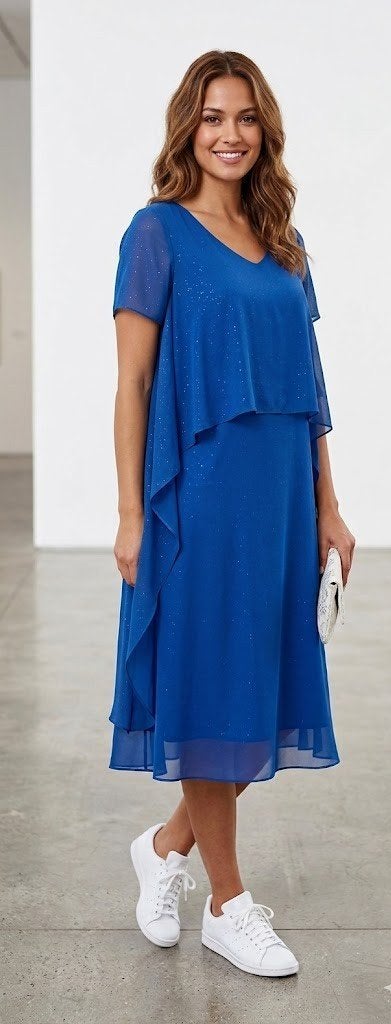 jurk didi / Viscose, Kleding | Dames, Didi, Zo goed als nieuw, Knielengte, Maat 36 (S)
