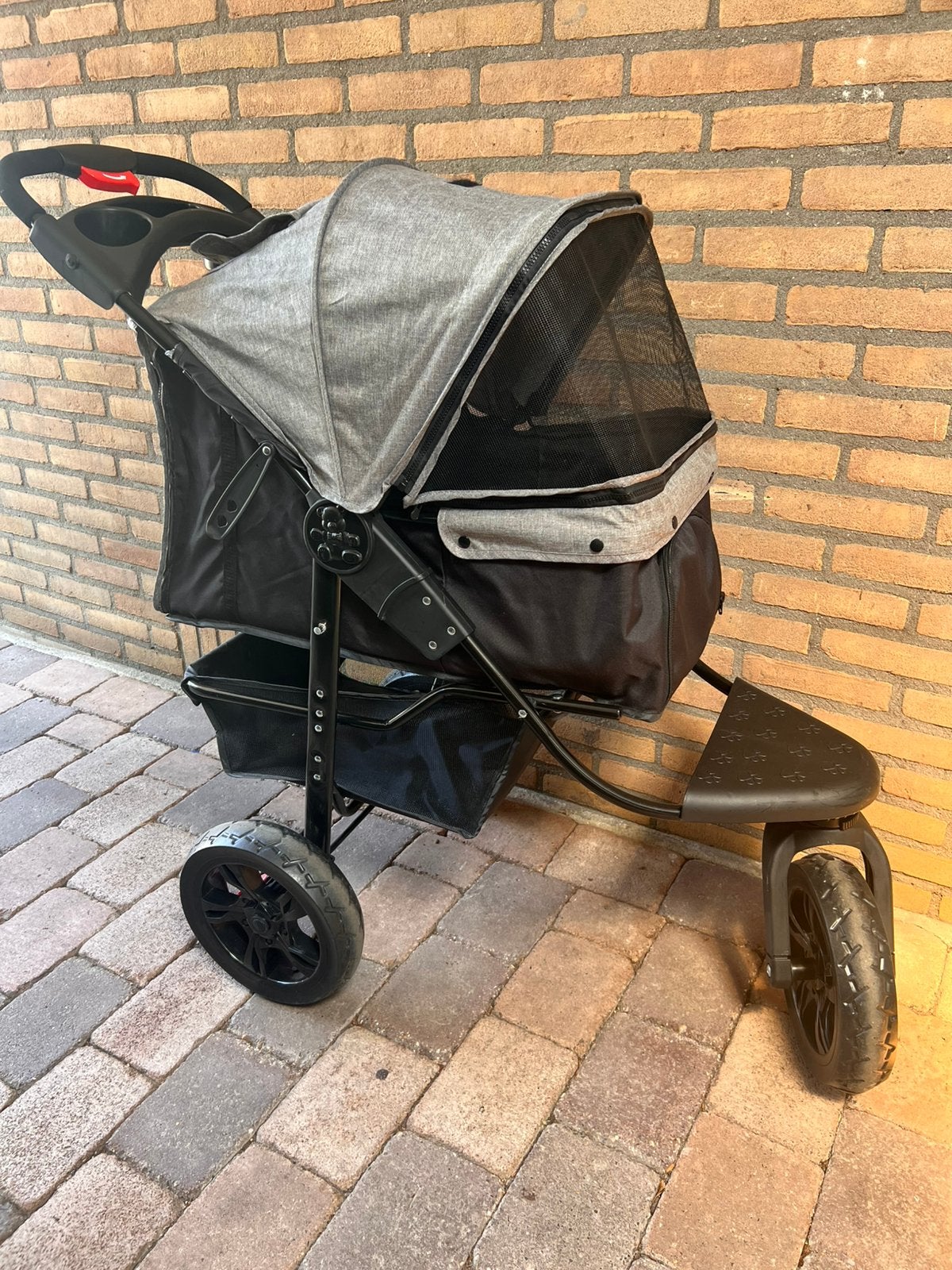 Hondenbuggy, Ophalen, Zo goed als nieuw