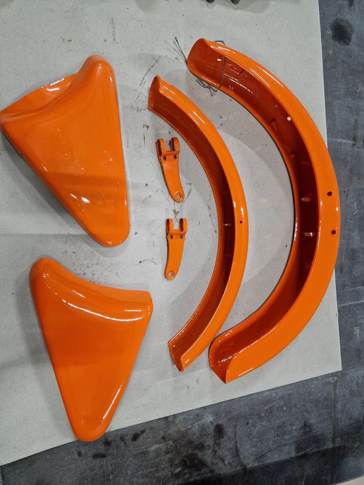 Zündapp Famel KS50 Laksetje, gepoedercoated., Ophalen of Verzenden, Gebruikt, Overige typen