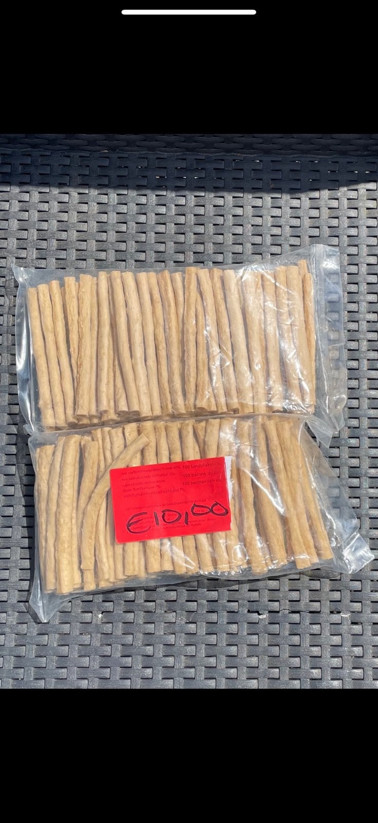 Landman honden tandplaksticks 100 stuks, Ophalen of Verzenden, Hond