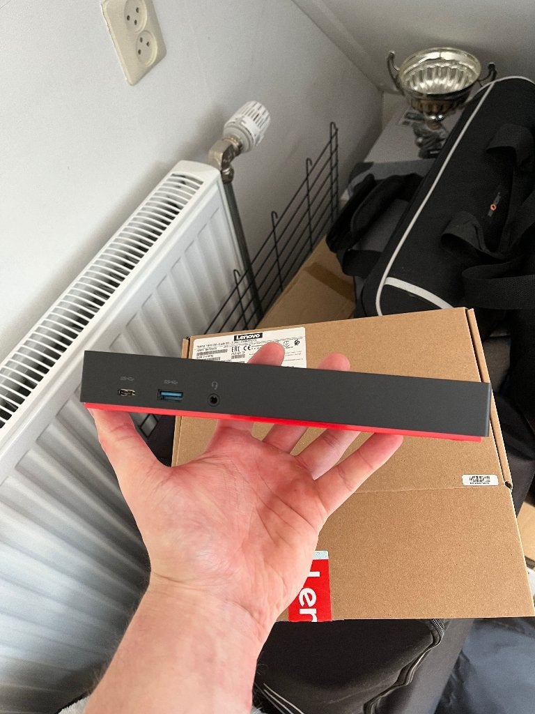 Lenovo ThinkPad Hybride Usb C en Usb A Docking Station, Computers en Software, Ophalen of Verzenden, Nieuw, Docking station, Lenovo ThinkPad