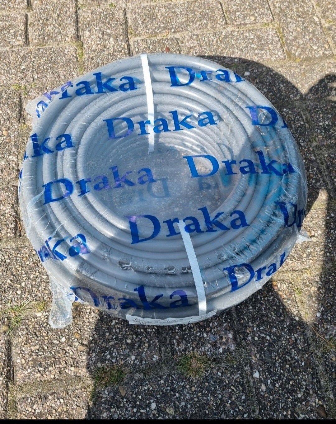 Draka 5x6 voedingskabel 50 meter nieuw, Verzenden, Nieuw, Kabel of Snoer