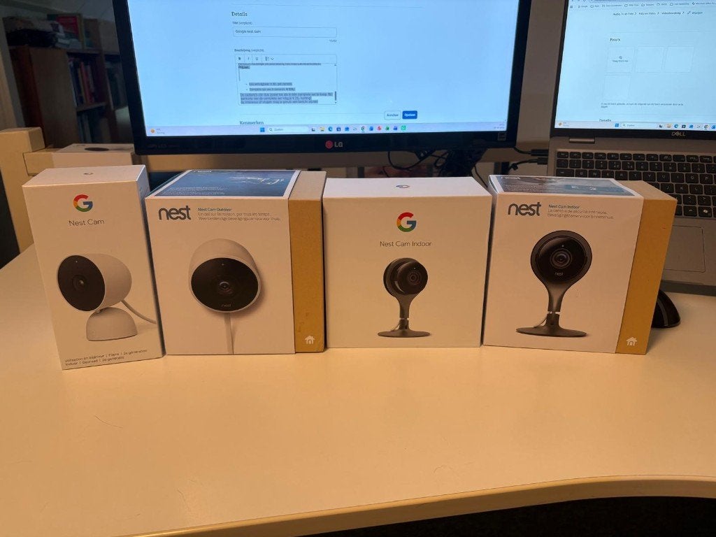 nest camera, Ophalen of Verzenden