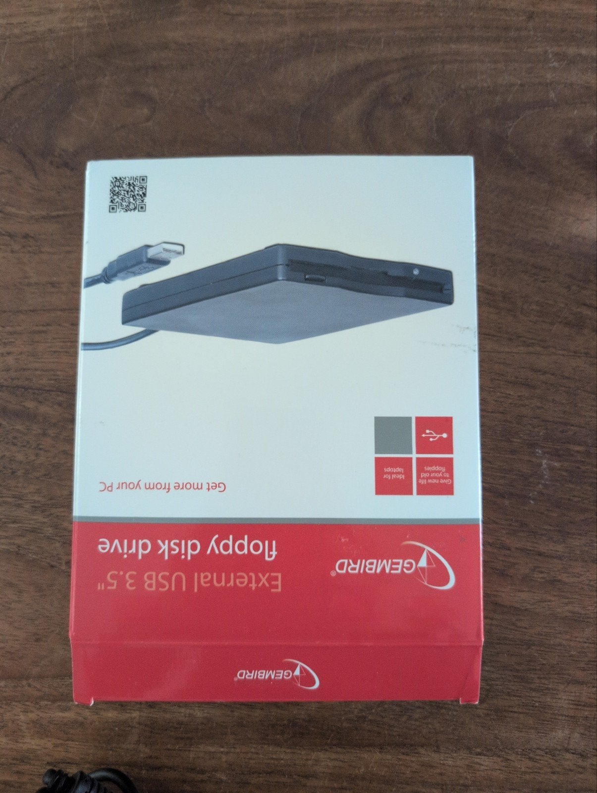 Gembird Externe USB 3.5" Floppy Disk Drive, Computers en Software, Optische drives, Ophalen, MacOS, Zo goed als nieuw, Extern