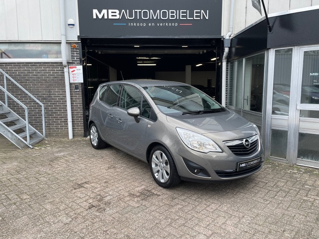 Opel Meriva 1.4 Turbo Edition/Nap/Dealer Onderhouden/Airco/T, Auto's, Voorwielaandrijving, Euro 5, Gebruikt, 680 kg