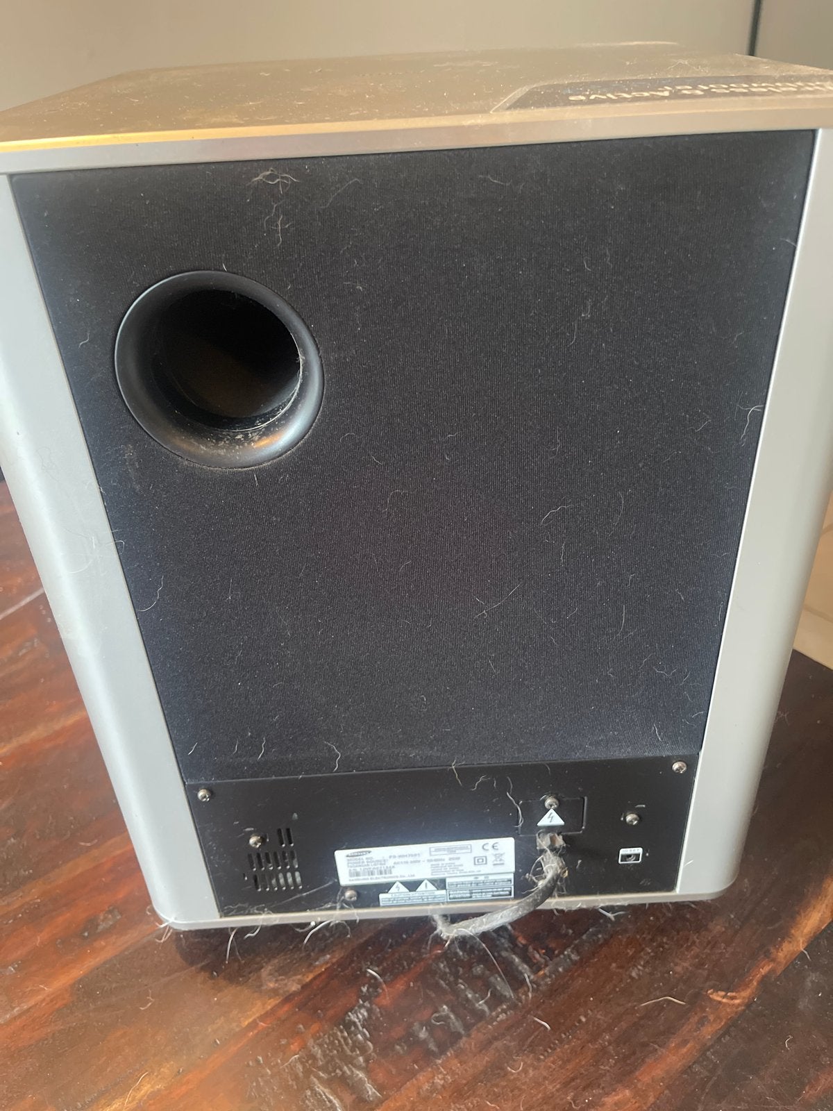 Samsung draadloze actieve subwoofer - Zilver, Audio, Tv en Foto, Luidsprekers, Ophalen, Gebruikt, Subwoofer, Geschikt voor surround/home cinema