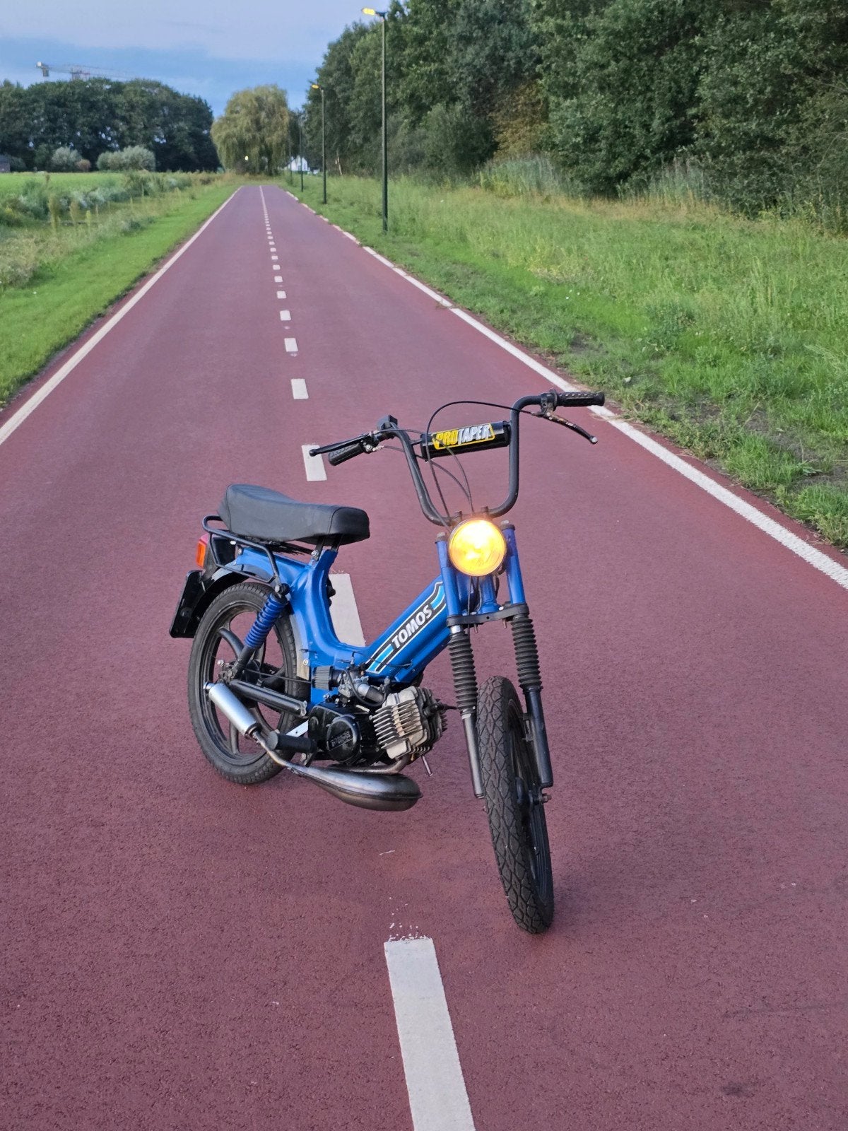 Tomos a35 geel kenteken 65cc, Fietsen en Brommers, Brommers | Tomos, Ophalen, Maximaal 45 km/u, 65 cc, Zo goed als nieuw