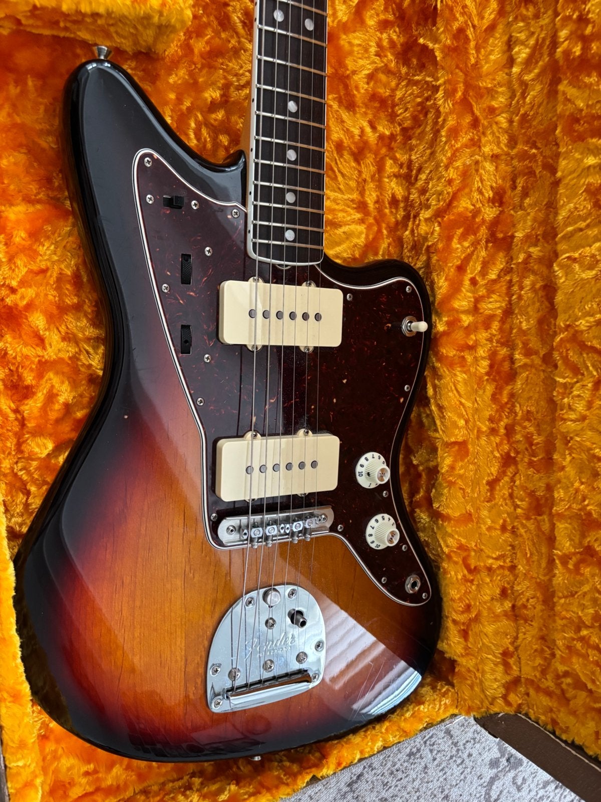 Fender Jazzmaster American Original 60’s (vintage reissue), Ophalen, Zo goed als nieuw, Solid body, Fender