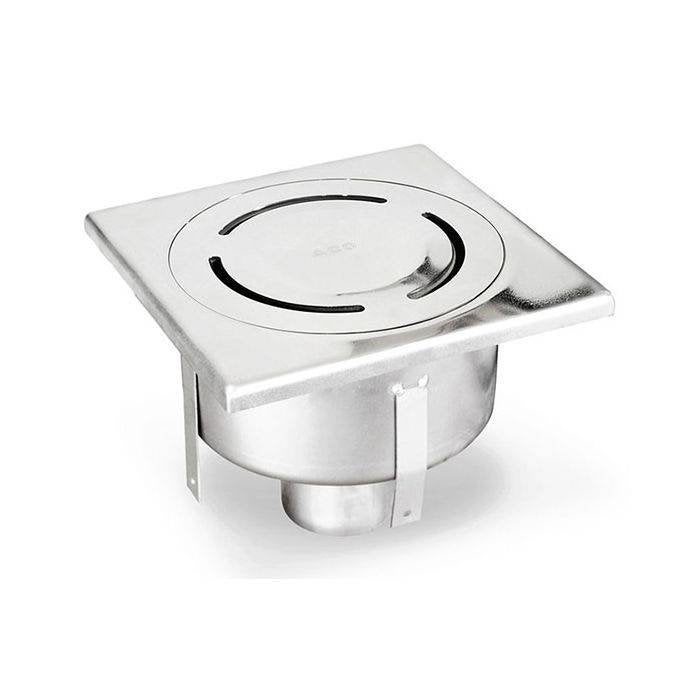 Aco Eko Home Diamant Klokputje 200x200 inox., Ophalen, Pvc, Overige typen, Minder dan 2 meter