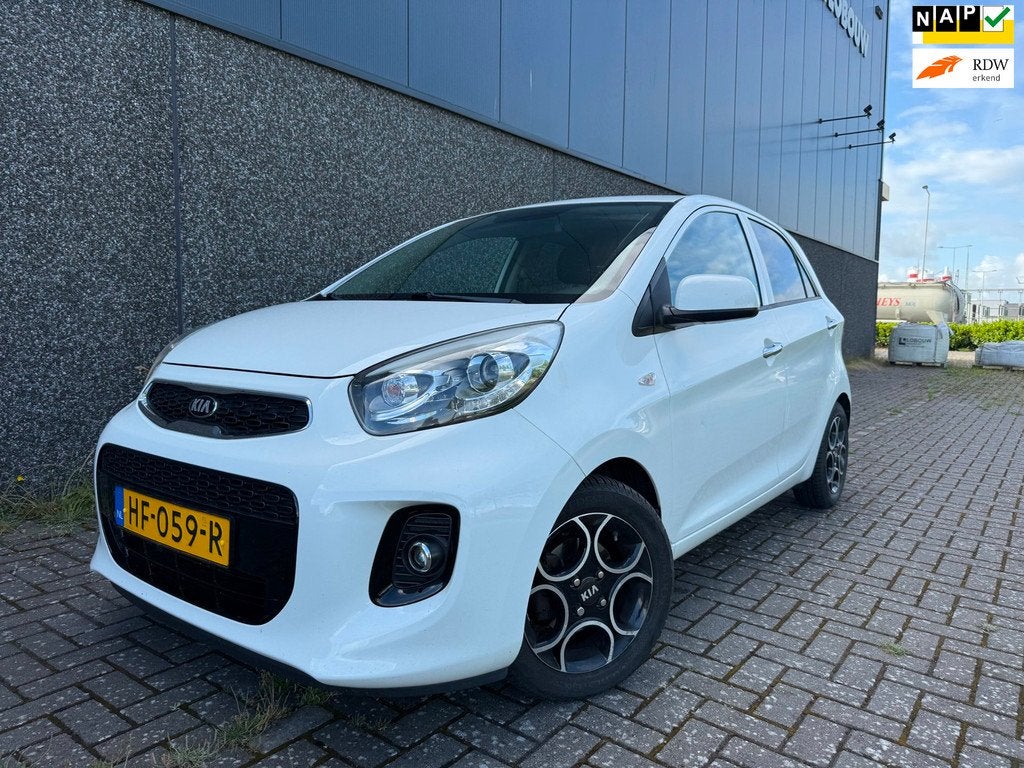 Kia Picanto 1.2 CVVT First Edition/Nieuwe APK en beurt/CRUIS, Auto's, Kia, Voorwielaandrijving, Euro 5, Stof, Gebruikt