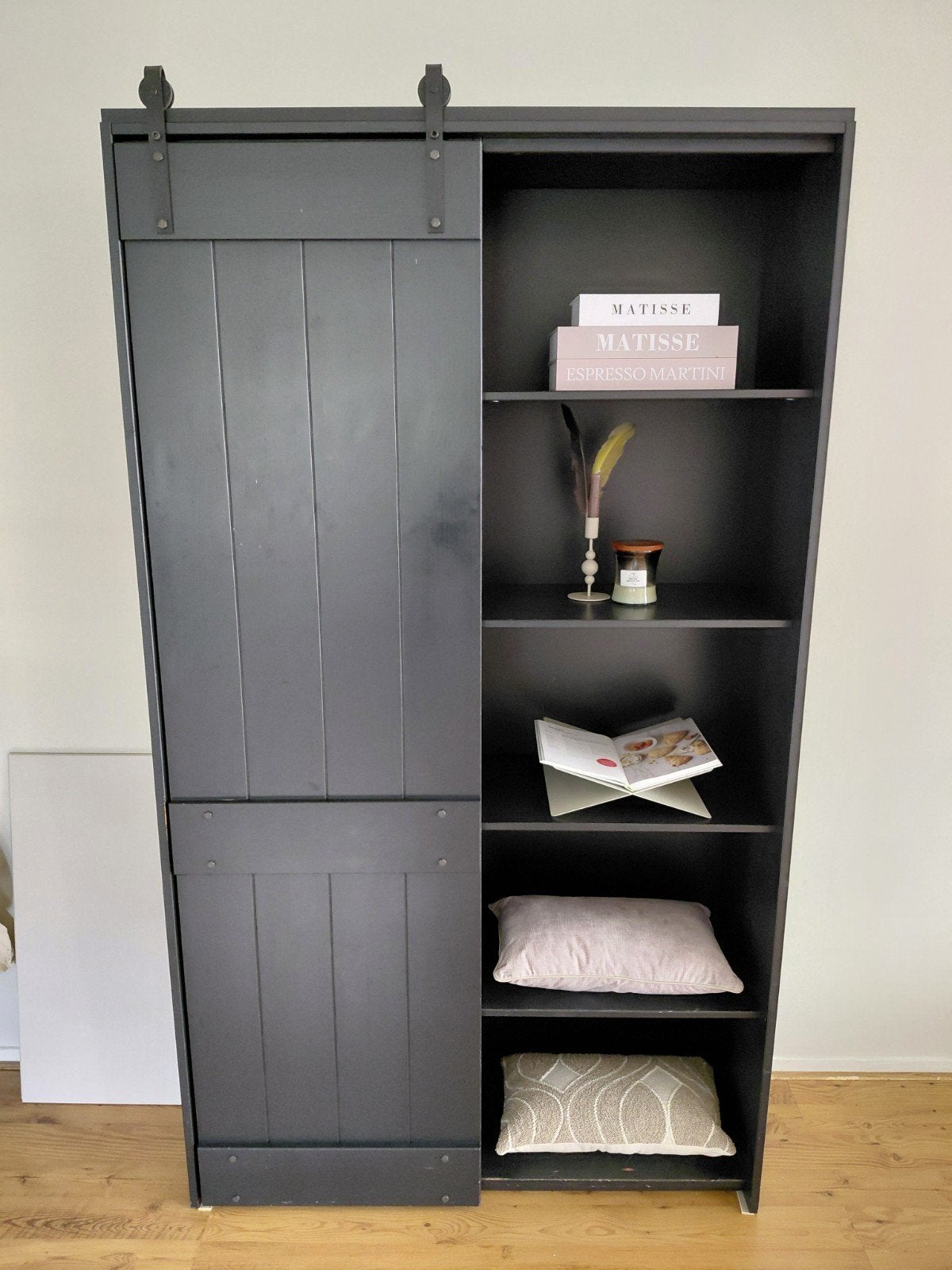 Wood kast, Huis en Inrichting, Kasten | Roldeurkasten en Archiefkasten, Ophalen, Zo goed als nieuw, 25 tot 50 cm, 100 tot 150 cm