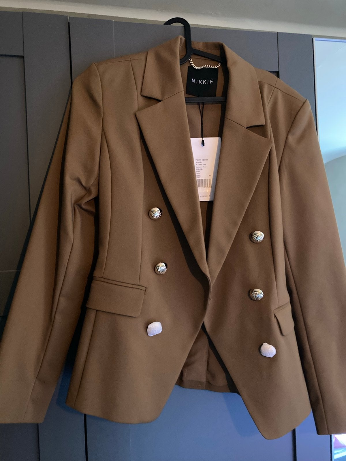 Nikkie Lancaster Blazer - Nieuw met kaartjes, Bruin, Nieuw, Ophalen of Verzenden, Jasje