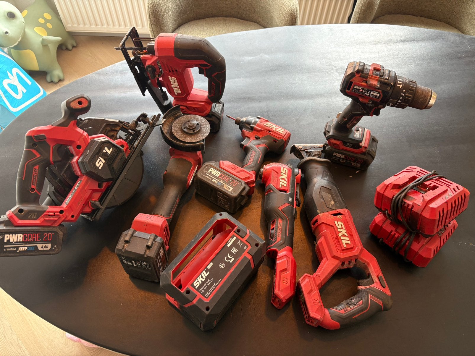 Skil accu gereedschap, Overige typen, Skil, Ophalen of Verzenden, Gebruikt