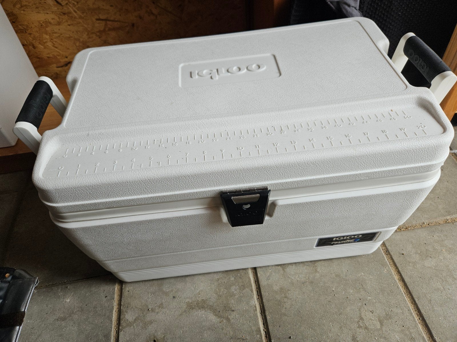 Igloo Marine Ultra legend 50L koelbox, Caravans en Kamperen, Koelboxen, Ophalen, Zo goed als nieuw, Koelbox, Koelelement