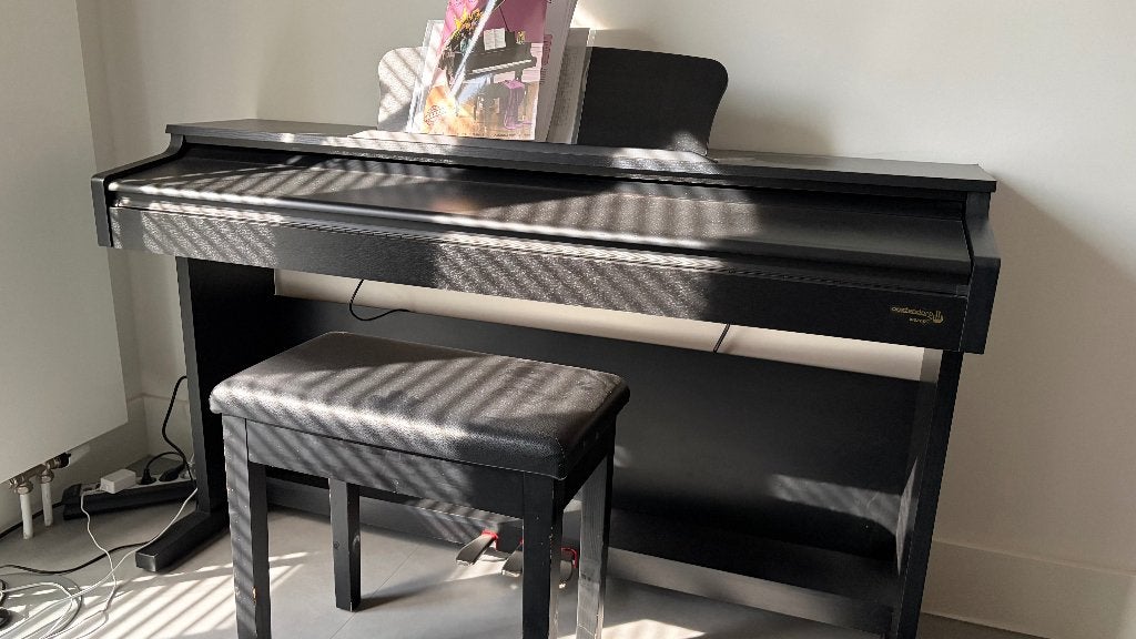 Entrada D100A Digitale Piano van Oostendorp Muziek, Ophalen, Gebruikt, Zwart, Digitaal