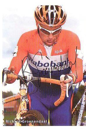 Promotiekaart	Richard Groenendaal		RABO Bank			Wielrennen, Verzenden, 1980 tot heden, Sport en Spel