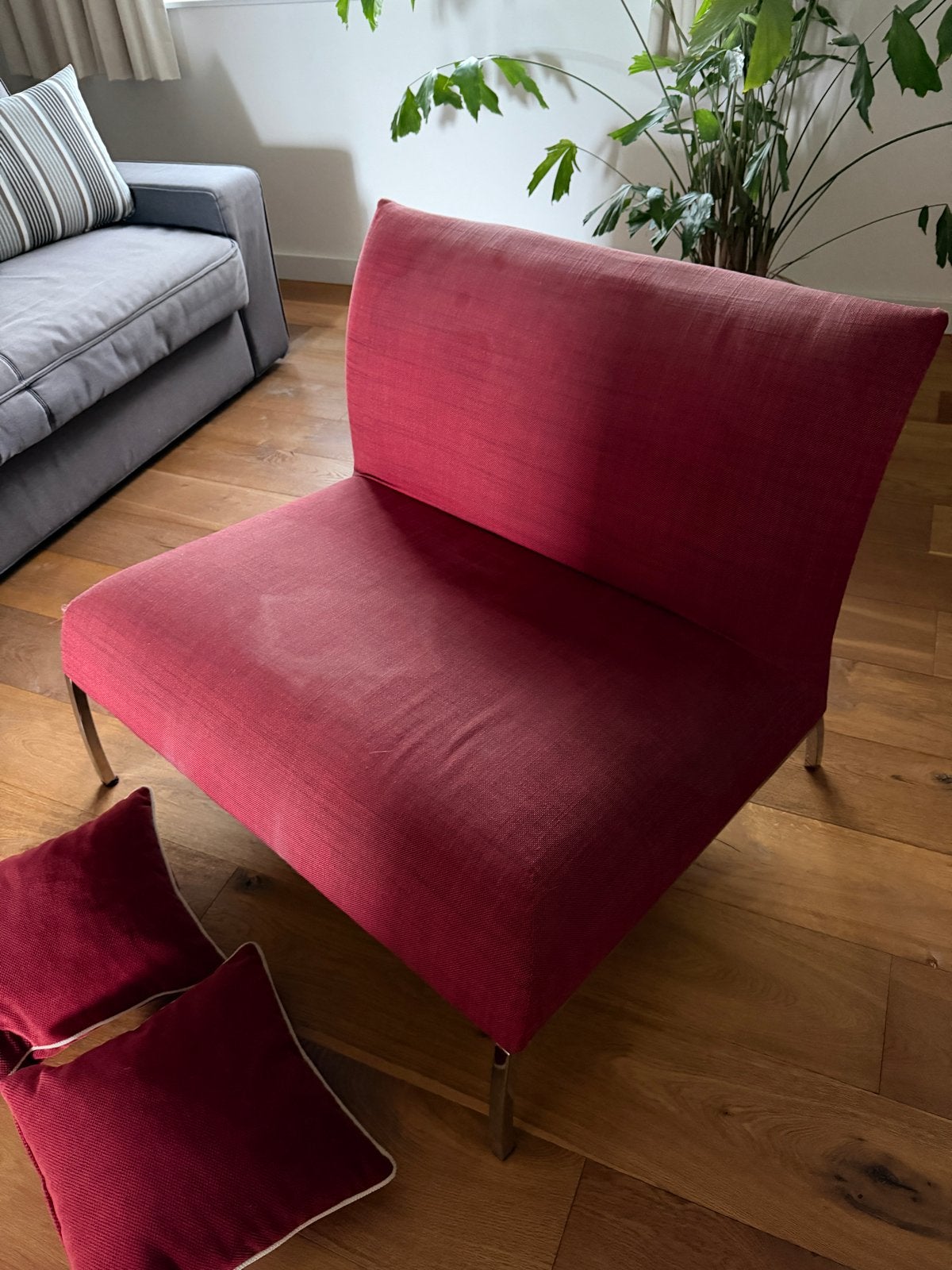 Montis Dandy Loveseat, Huis en Inrichting, Stoelen, Ophalen, Gebruikt, Rood, Eén