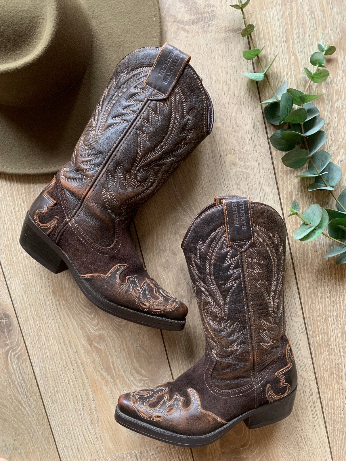 Kentucky’s Western cowboylaarzen 37 western boots laarzen, Hoge laarzen, -, Ophalen of Verzenden, Zo goed als nieuw