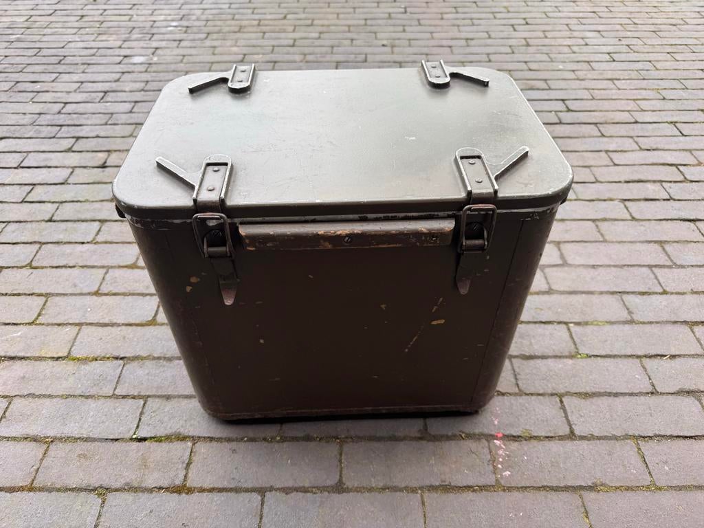 Retro Leger Koelbox - Eyecatcher!, Caravans en Kamperen, Ophalen, Gebruikt, Koelbox, Koelelement