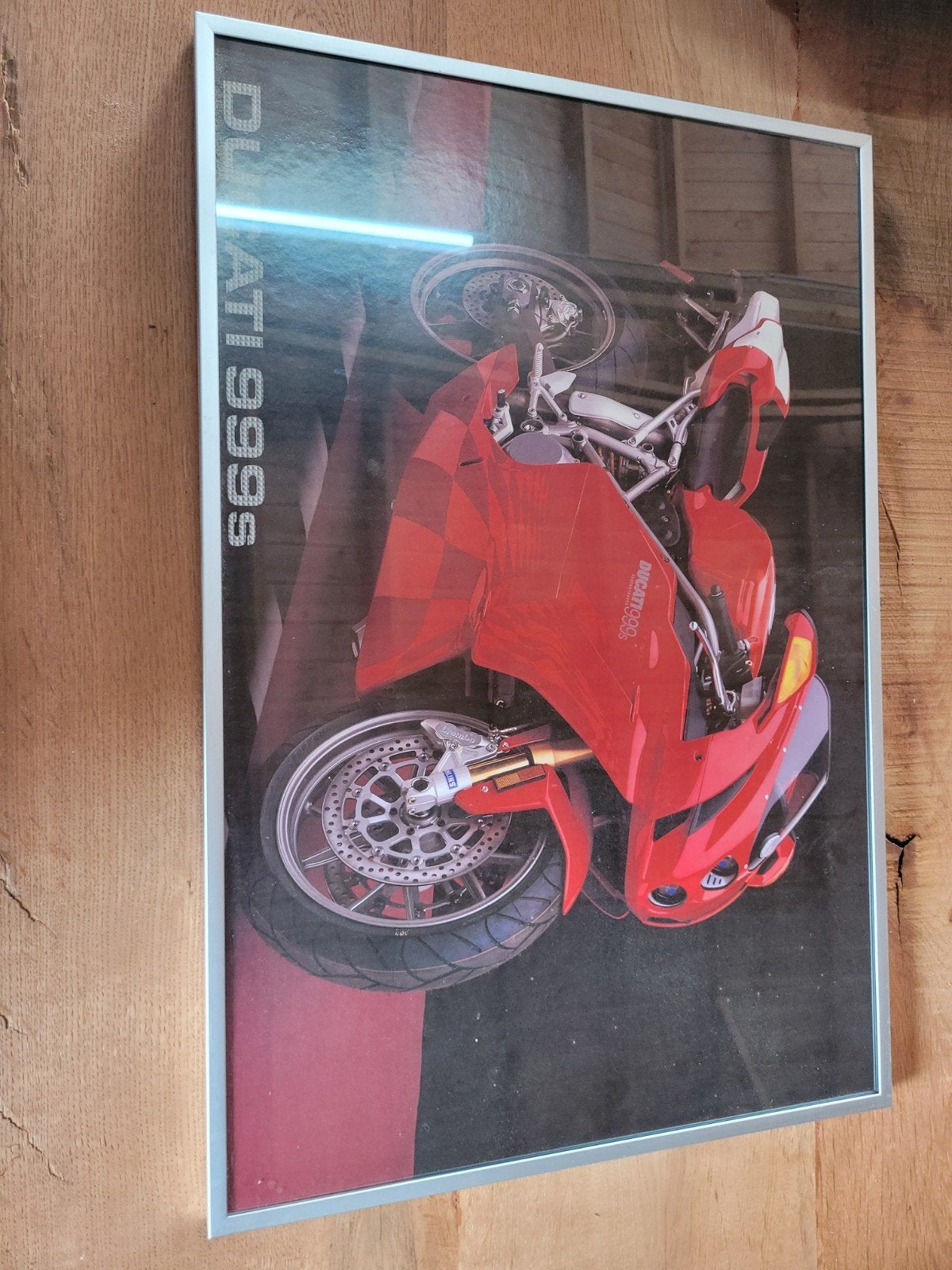 Ducati 999s Poster - Ingelijst, Ophalen, 50 – 75, Gebruikt, Foto of Poster