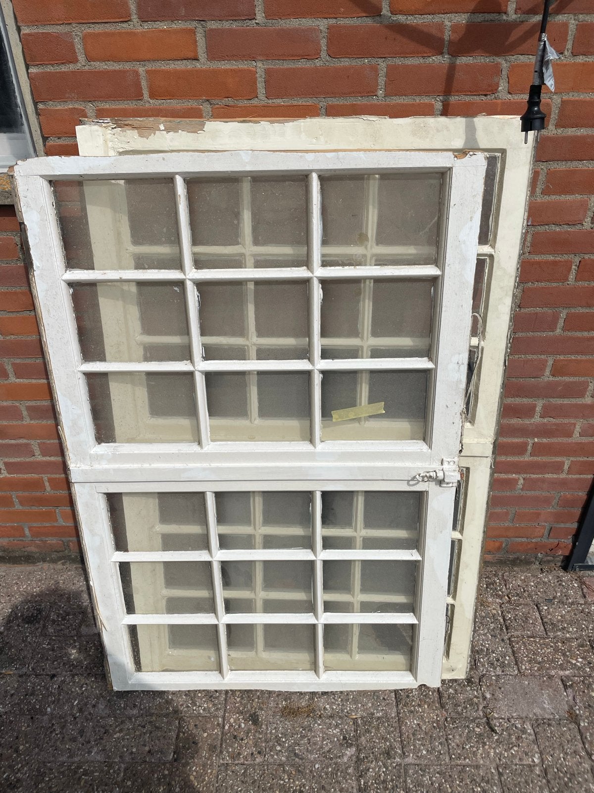 Kozijnen partij, Doe-het-zelf en Verbouw, Kozijnen en Schuifpuien, Ophalen, Gebruikt, Raamkozijn, Inclusief glas