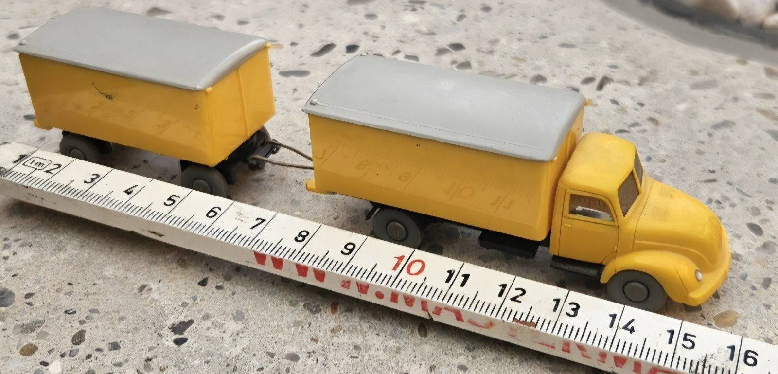 Vintage Speelgoed Vrachtwagen van Wiking, Ophalen of Verzenden, Gebruikt