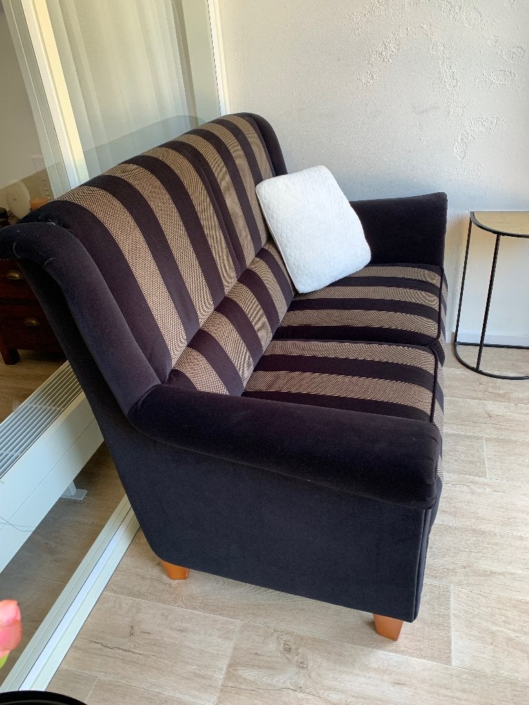 Tweepersoonsbank, Ophalen, Minder dan 75 cm, Tweepersoons, Zo goed als nieuw