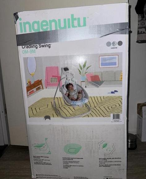 Ingenuity Cradling Swing - Nieuw in doos, Ophalen of Verzenden, Nieuw, Overige typen