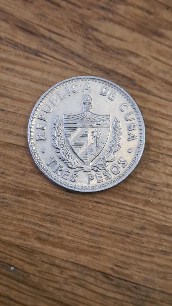 Cuba - 3 Pesos 1995 (D6), Verzenden, Midden-Amerika, Losse munt