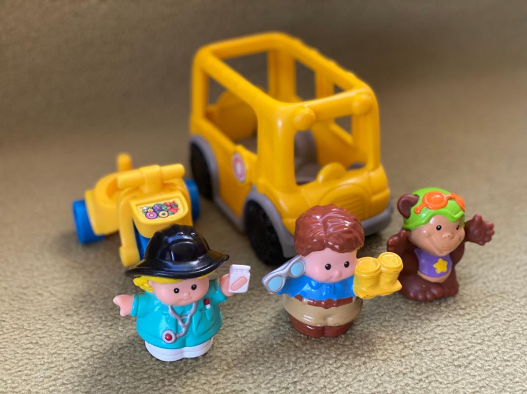 Fisher price little people schoolbus driewieler, Kinderen en Baby's, Speelgoed | Fisher-Price, Ophalen of Verzenden, Gebruikt