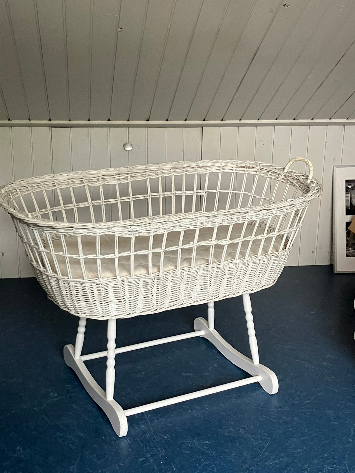 Vintage wieg uit 1969, Kinderen en Baby's, Babywiegjes en Ledikanten, Ophalen, Gebruikt, Wieg
