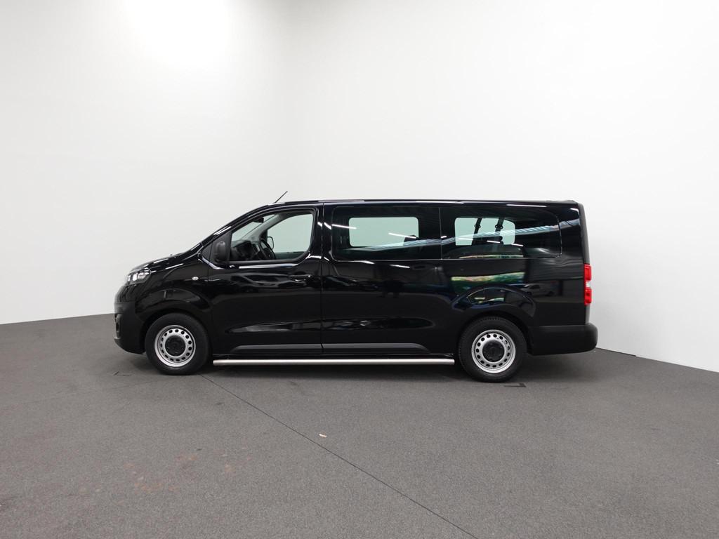 Opel Vivaro-e Combi L3H1 75 kWh 9-persoons PERSONENBUS Airco, Auto's, Opel, Overige carrosserieën, 110 €/maand, 329 km, Zwart