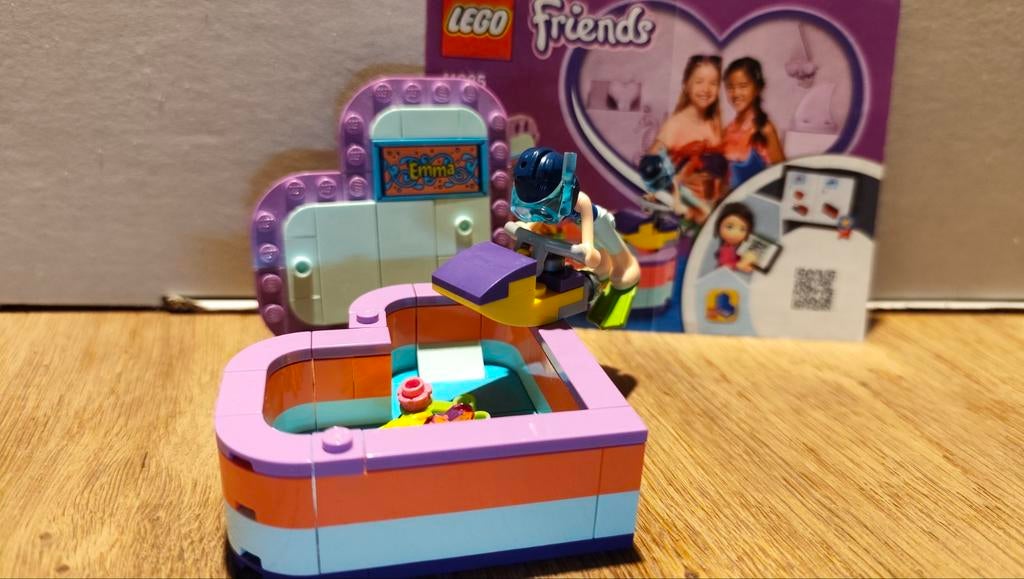 Lego Friends 41385 Emma, Ophalen of Verzenden, Gebruikt, Complete set, Lego