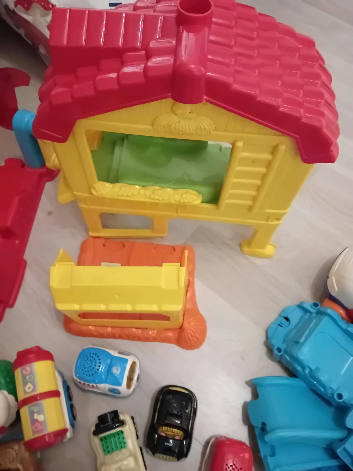 VTech Toet Toet Auto's en Baan - Grote Collectie, Ophalen, Zo goed als nieuw